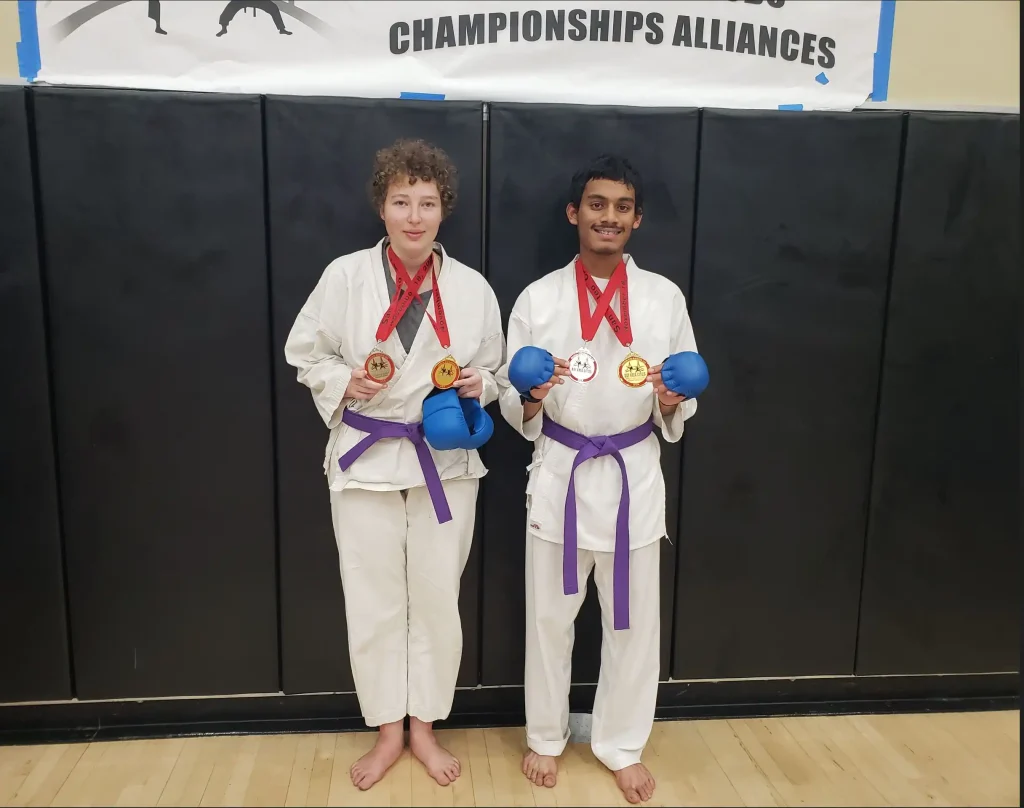 kids practice SHOTOKAN KARATE FREMONT